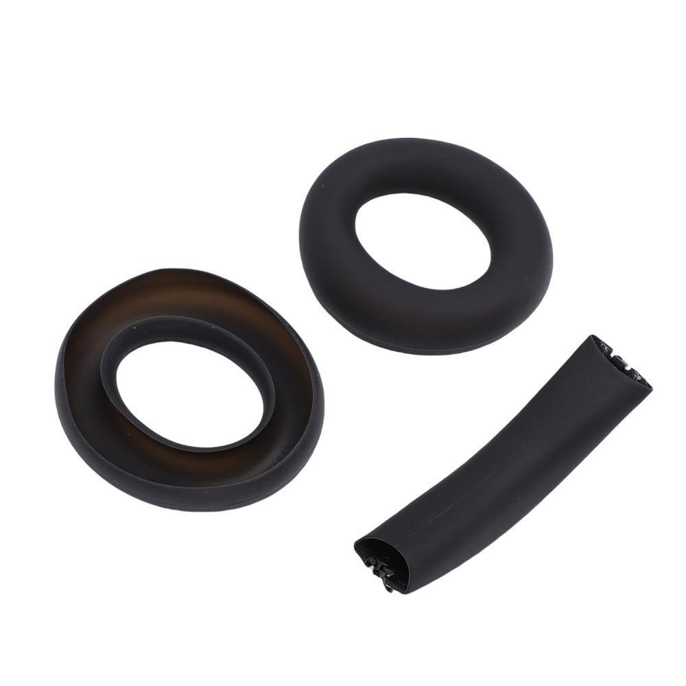 Silicone Ear Pads Cushions + Headband for Soundcore By Anker Space Q45 Q35 Q30 Headphone Repair