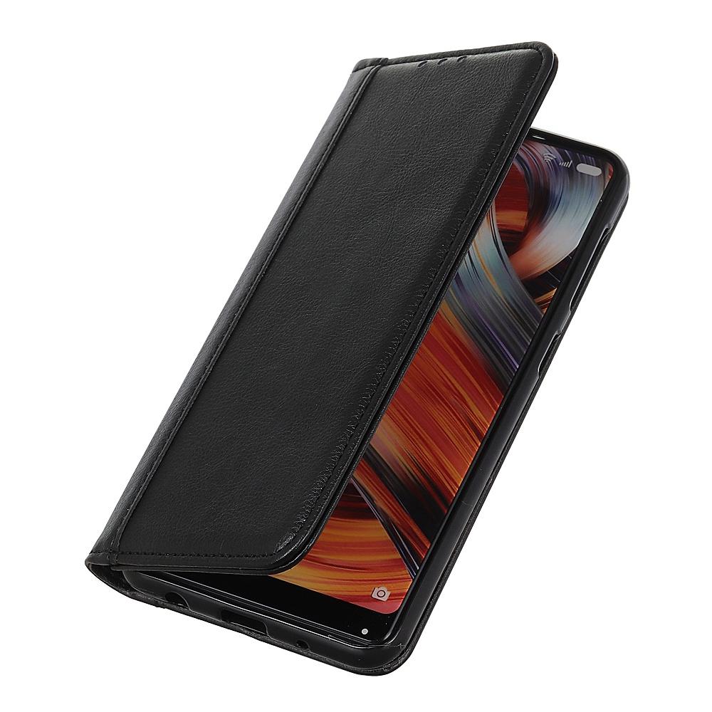 Priekš Motorola Moto E14 4G/G04 4G/G04s 4G/G24 4G Maciņš no šķeltas ādas, Telefona vāciņš ar magnētisku aizdari