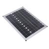 Solar Water Pump 20W Solar Panel Fountain Submersible Pump 12V 5m Discharge Lift for Garden