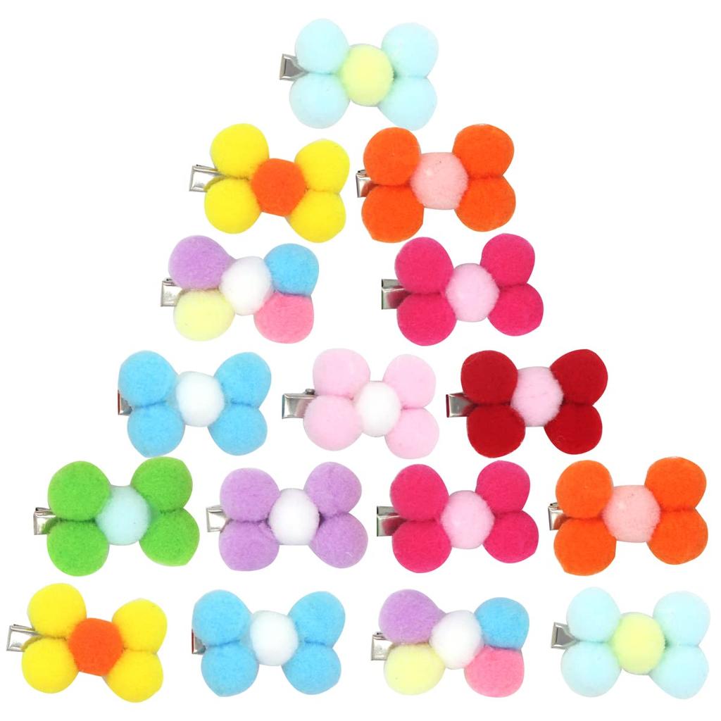 50/100ks Psí sponky do vlasů Štěně Malé mašličky do vlasů Jorkšírský teriér Psí sponky do vlasů Květinové psí sponky do vlasů Sponky do vlasů pro domácí mazlíčky Příslušenství