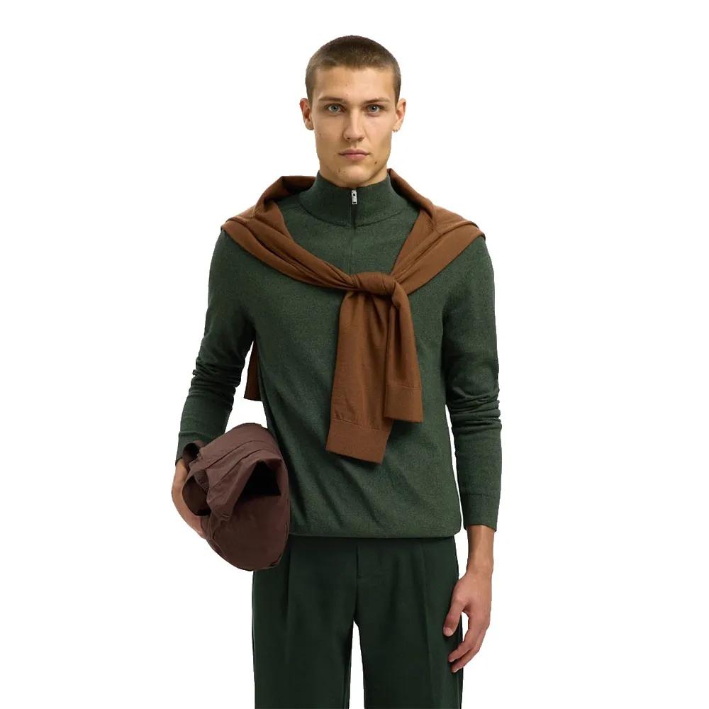 Selected Berg Zip-up Sweater