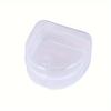 1pc/2pcs Dental Box - Denture and Mouth Guard Storage Case for Hygienic and Convenient Storage