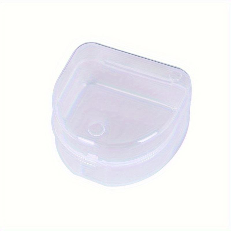 1pc/2pcs Dental Box - Denture and Mouth Guard Storage Case for Hygienic and Convenient Storage