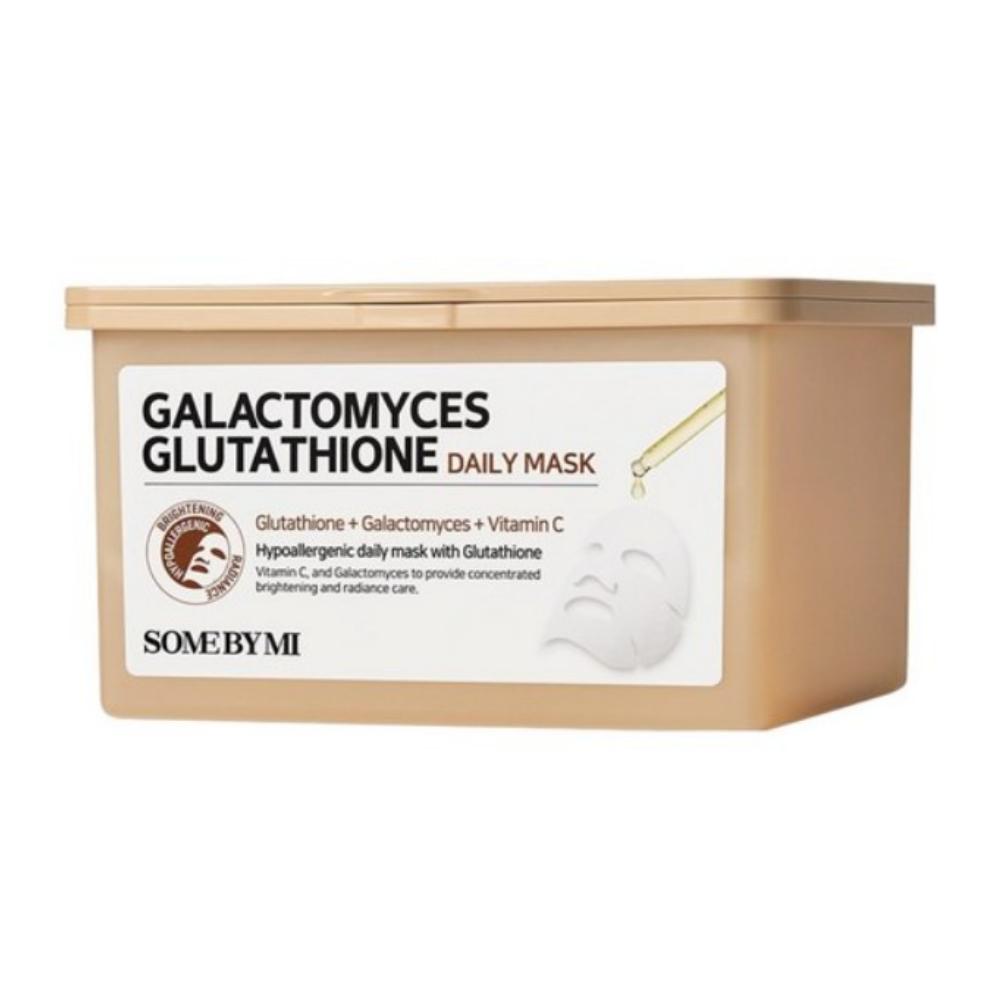 SOME BY MI Galactomyces Glutathione Daily Mask Brightening & Hydrating Sheet Mask 30 Sheets