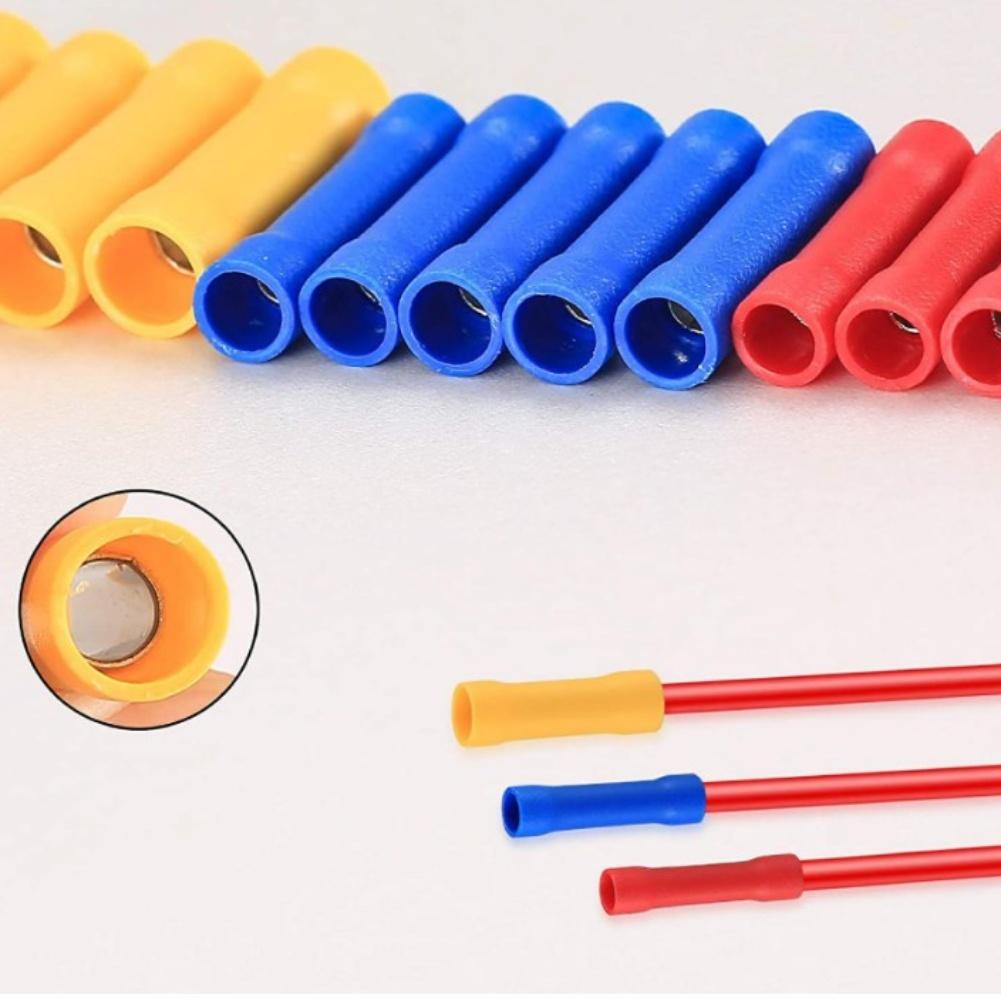 Nylon Terminal Barrels For Wires Crimping Wire Connection Wire Gauge 0.5-5.5 Terminal Connector Set Household Wiring