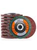 Jinxin Flap Disc for Angle Grinder - Polishing and Sanding Wheel for Stainless Steel