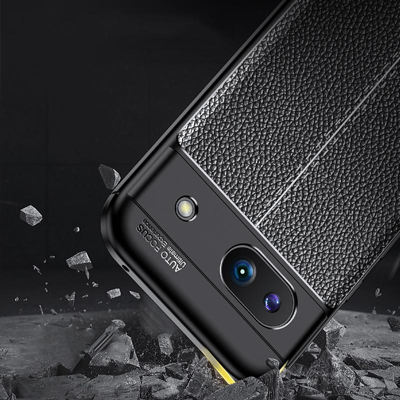 For Google Pixel 8A Case Google Pixel 8A Case Luxury Original TPU Shockproof PU Leather Silicone Phone Cover For Google Pixel 8A
