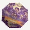 1pc The Lord of the Rings Two Towers Automatic Folding Umbrella - Compact 8-Rib Design, Durable Plastic & Iron1232L