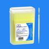 200Pcs/Box Disposable Double-End Toothpick Brush Plastic Interdental Brush Toothpick Dental Plaque Removal Flosser Teeth Cleaning Tools