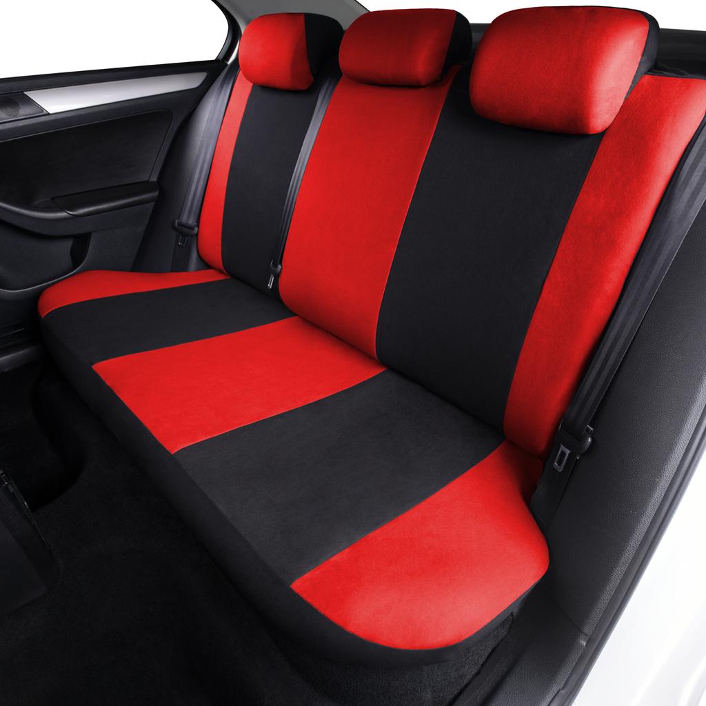 Set Completo in Poliestere Coprisedili Auto 5 Posti Taglia Universale per il 90% delle Auto