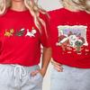 Comfort Colors® Aristocats Christmas T-Shirt, Cat Christmas Shirt, Marie Xmas Shirt, Cat Lover Xmas Gift