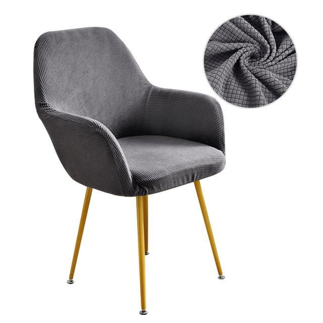 Club Chair Slipcover Stretch Chair Armchair Sofa Cover Soft Furniture Protector Sofa Covers With Elastic 1pc