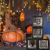 4Pcs/Set Cube 3D Transparent Balloons Boxes Pumpkin Photography Background Box  Haunted House