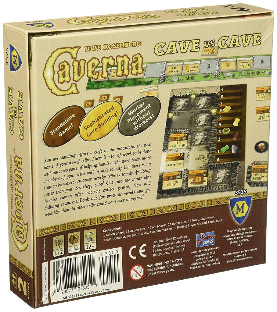 Cave vs Cave Caverna [Product]