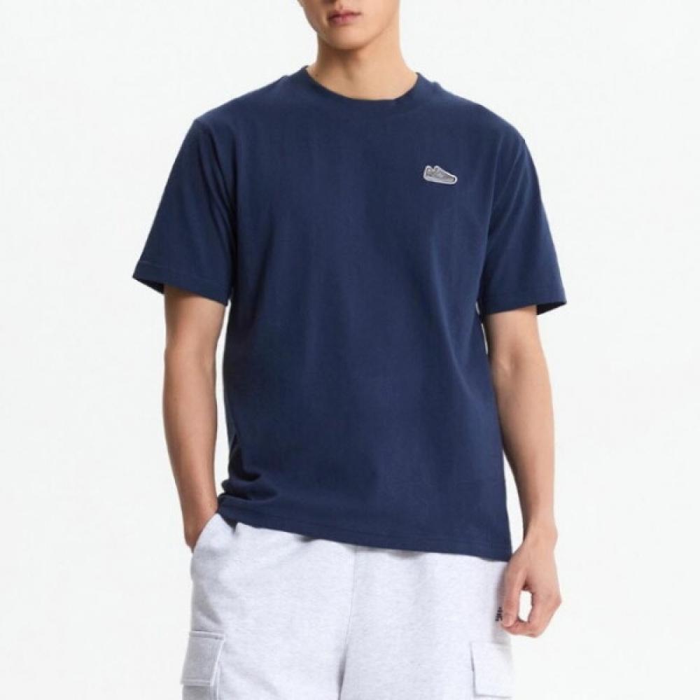 

New Balance Tee Kqj Nbnef22481 59 Uni 574 Patch Short Sleeve Tee Semi 95