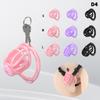 Male Chastity Device Cock Cage Lightweight Vertical Invisible Lock Chastity Cage for Men Adult Sex Toys for Male Penis Exercise