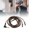 Low Loss Earphone Replacement Cable Flexible Plug and Play 3.5mm Headphone Sound Cable 3.9ft 3.5mm for Vjjb N1 Headphones