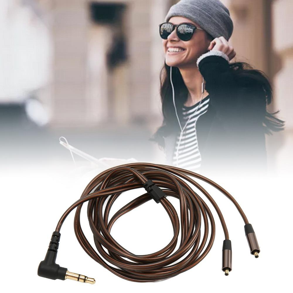 Low Loss Earphone Replacement Cable Flexible Plug and Play 3.5mm Headphone Sound Cable 3.9ft 3.5mm for Vjjb N1 Headphones