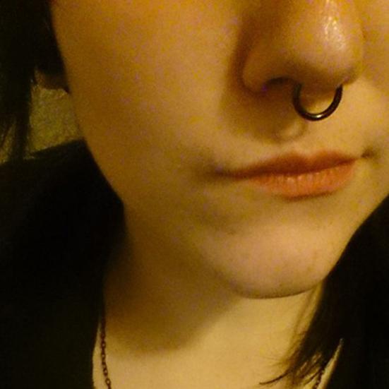 1 Pc 16G 14G Hinged Segment Hoop Ring Stainless Steel Lip Nose Septum Piercing
