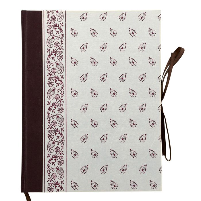 Livre d'Or Serenity Blanc/Violet