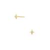 Vendome Aoyama K18 Yellow Gold Diamond Earrings AGVA1613 DI [Official]