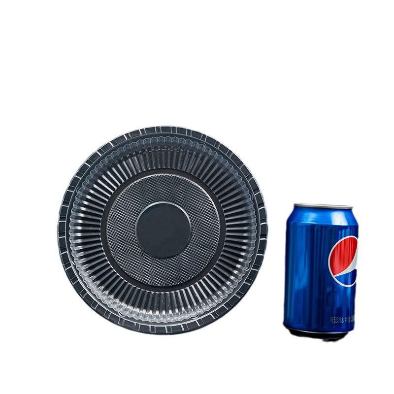 Disposable High-Temperature Resistant Plastic Dinner Plates for Household & Picnic Use