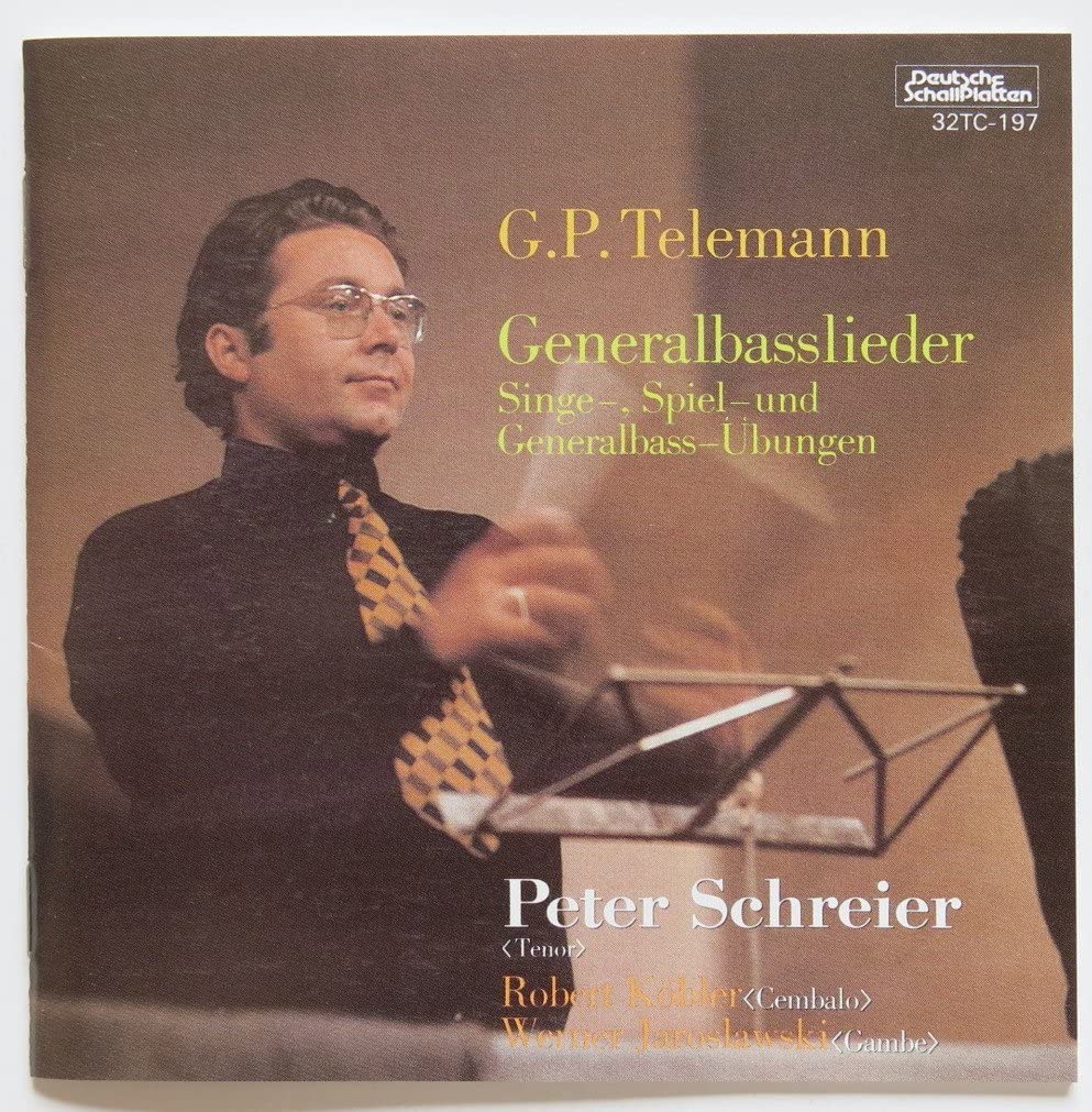 

CD ВУАЛЬ (PETER), ТЕЛЕМАН, КАПЕЛЕР - Телеман: Песни 32TC197 Япония Классика Б/У