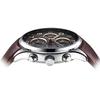 Seukolpion Neith Chronograph D-Buckle Leather Watch Sp3348L-Bkr