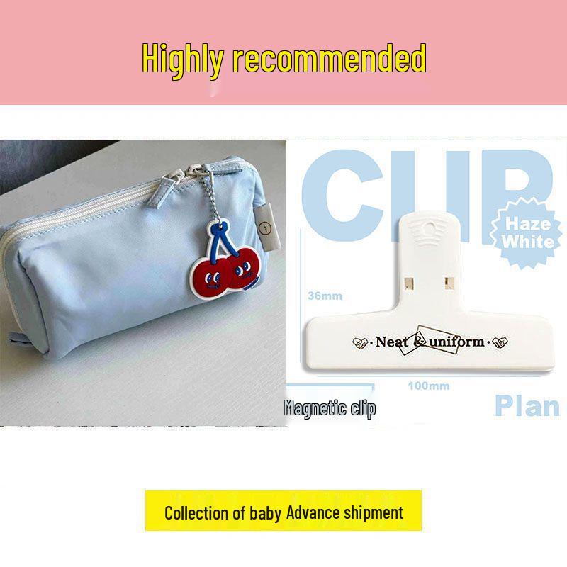 Xiaohongshu-Style Milk Blue High-Capacity Pencil Case: Durable, Stylish, and Student-Friendly