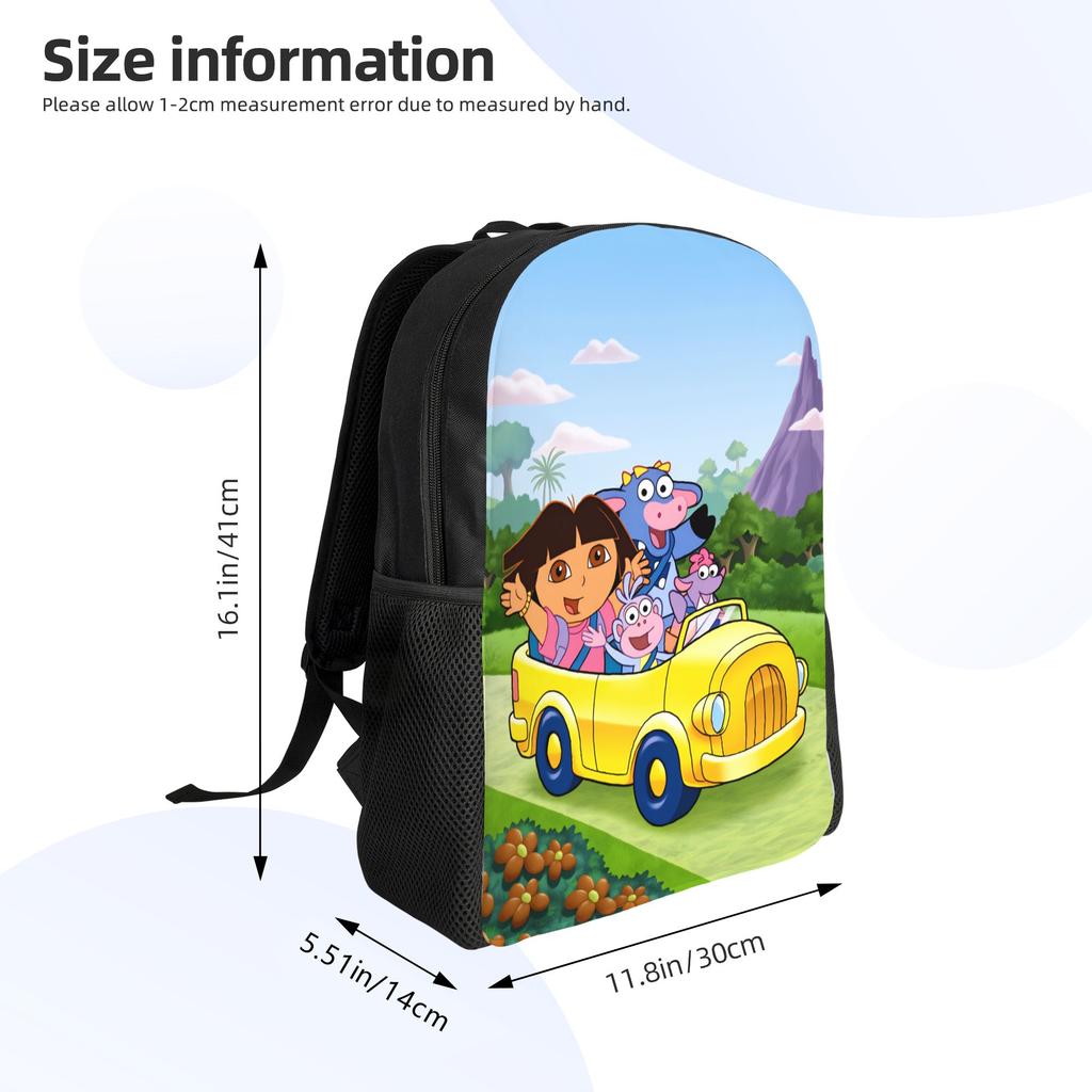 D-Doras and Friends Backpack Student Lightweight Backpacks Polyester Style School Bags Outdoor Designer Rucksack