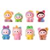 Dezhi Jewelry Cartoon Flocking Mini Desktop Ornament Toy Figurine