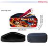 Cartoon ONE PIECE 2Pcs Set Mochila Lightweight Large Capacity Front Pocket School Backpack with Pencil Case for Boys Girls Trip