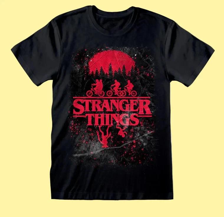 STRANGER THINGS - VINTAGE POSTER T-Shirt Gildan Unisex S
