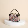 Bags Snake Pattern Trendy Bag 2025 New European and American Fashion Retro Texture Women's Handbag Shoulder Box Bag PU