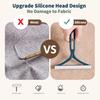 2-in-1 Pet Hair Remover Tool – Scraper & Brush for Couch, Carpet, Car & Clothes, Reusable Detachable No-Refill Design