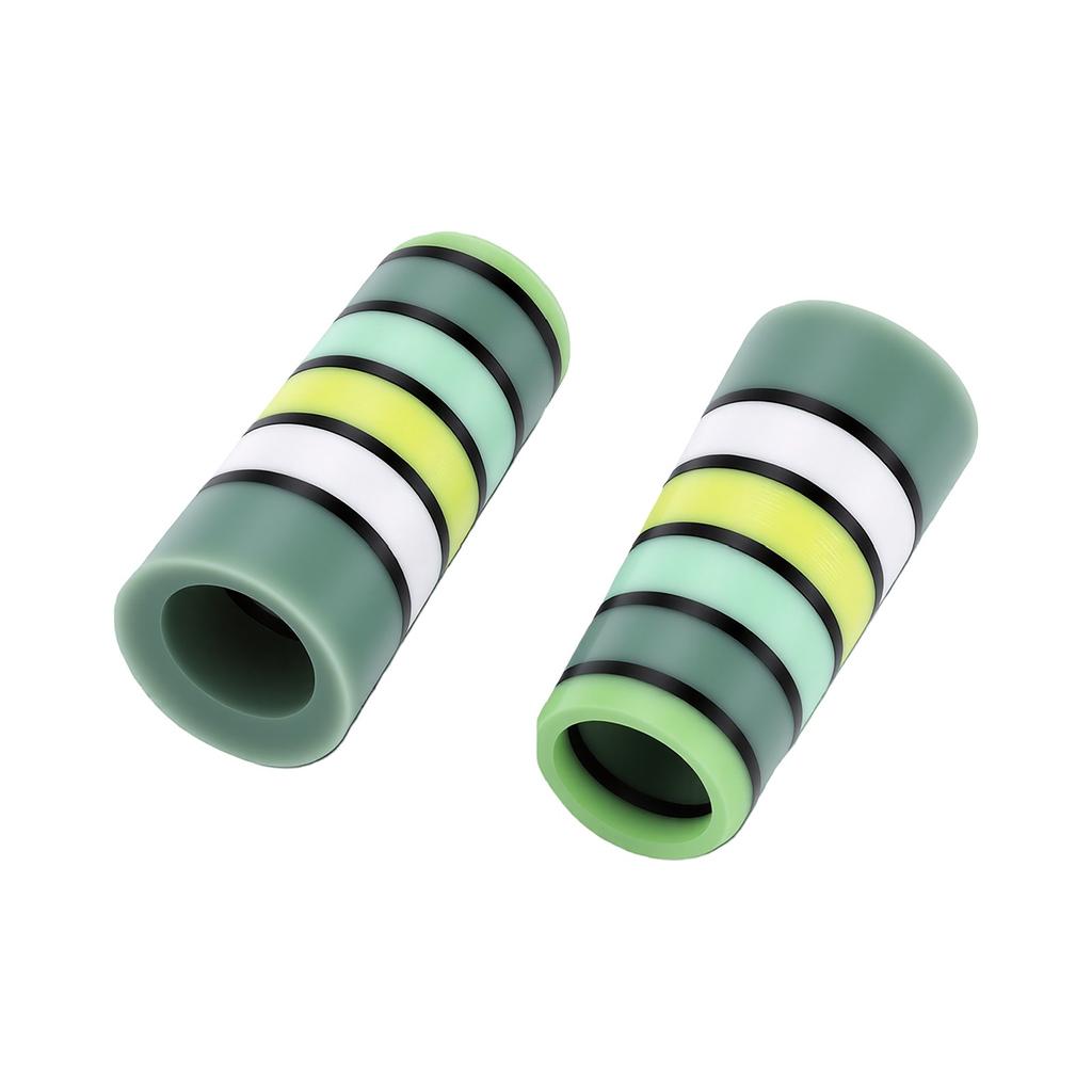 10pcs Iron Ferrules Scratch Proof Plastic Club Ferrules for 0.35 Inch Tapered Steel Shafts Length 1.18in