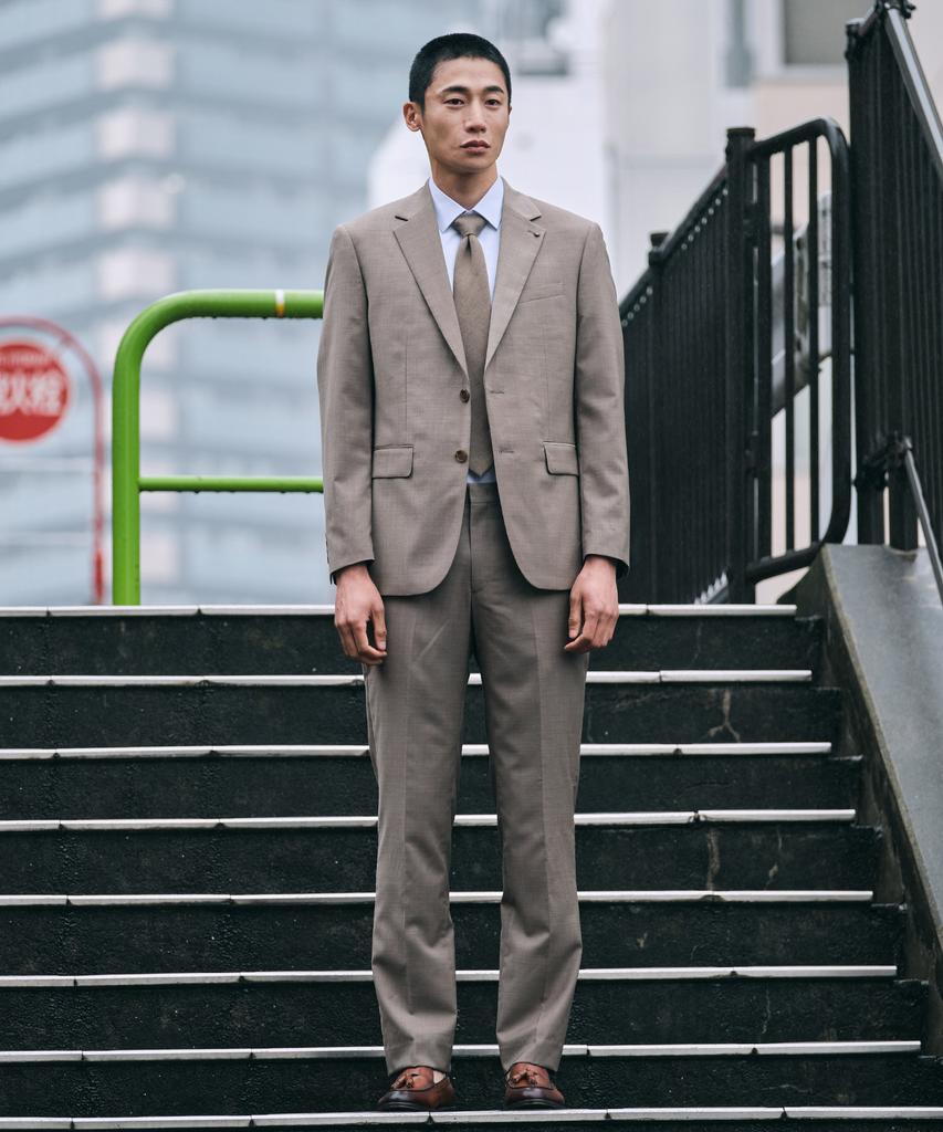 Stco [Summer] Italy Marlane 100% Summer Wool Jacket_Beige (Classic Fit)_Ssjvb92Csd