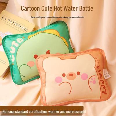 Cute Cartoon Explosion-Proof Hand Warmer Hot Water Bag - Safe and Cozy Winter Gift