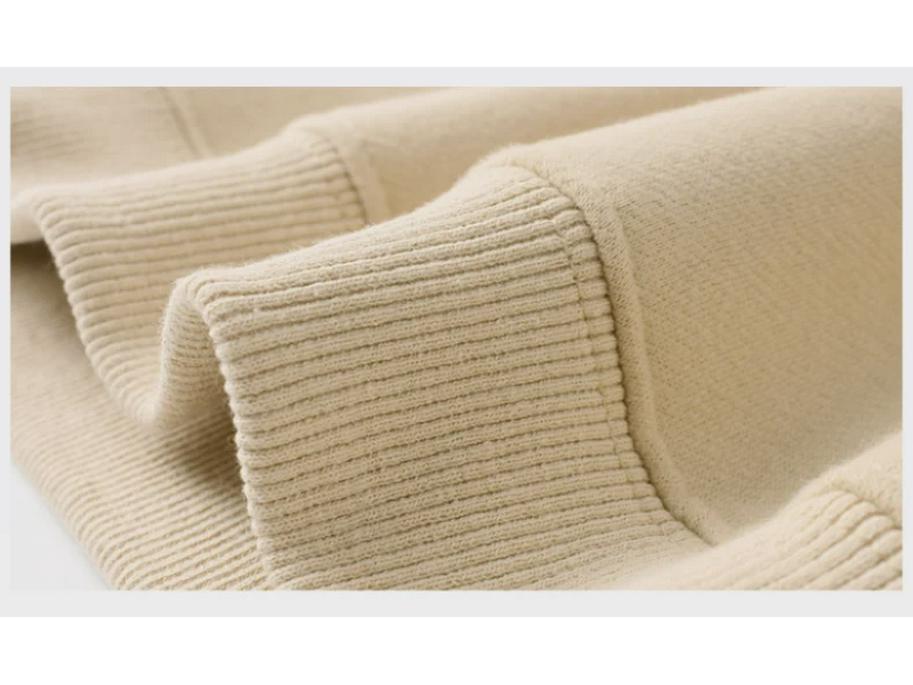 Korean Style High Collar Fleece Sweater for Kids - Warm Winter Long Sleeve for Boys