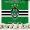 MANAUS FC Wall Tapestry Aesthetic Wall Hanging Printed Fabric Blanket Decorative Tapestries for Bedroom Living Room Home Decor