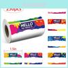 Xh-082 Colorful Cartoon Name Stickers Roll Labels For Gifts And Crafts With Adhesive