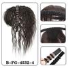 Synthetic Short Straight Clip In Bangs Wig Forehead Hair Band Bangs Filler Hair For Women Daily Easy To Wear