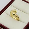 Yakin Jewelry Wholesale, Kajiafeng Fine Version Double-headed Leopard Ring, Leopard Ring, Narrow Version Leopard Open Ring