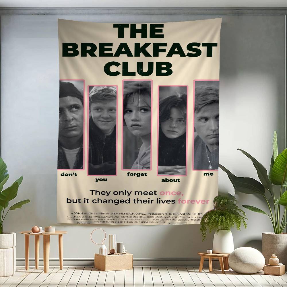 The Breakfast Club Anime Arazzo Arte Fantascienza Stanza Arredamento Casa Arte da Parete Decorazione