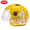 Certified Kids Motorcycle Helmet Electric Scooters ABS Half Safe Lightweight Cartoon Design