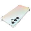 For Samsung Galaxy S23 FE Back Cover WANLONFENG TM Series 2.0mm Clear TPU Phone Case (Big Lens Hole)