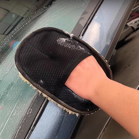 4Pcs Car Wash Mitt Microfiber Scratch Free Lint-Free Car Washing Glove Auto Detailing Cleaning Brush Car Beauty