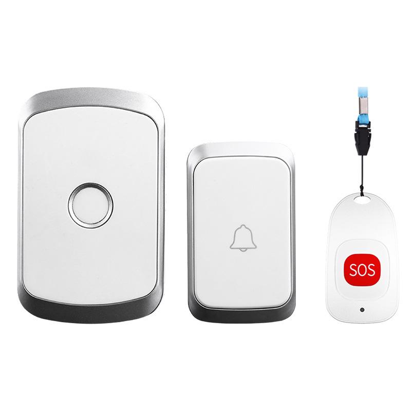Wireless Dual-Use Waterproof Emergency Call Button for Elderly and Children Care