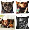 Cozy Halloween Horror Ghost Baby Pumpkin Pillowcase For Festive Sofa Decor