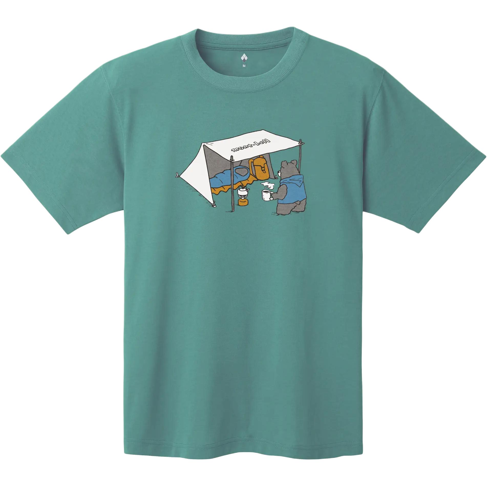 

MONTBELL Японская уличная быстросохнущая дышащая футболка с коротким рукавом унисекс M